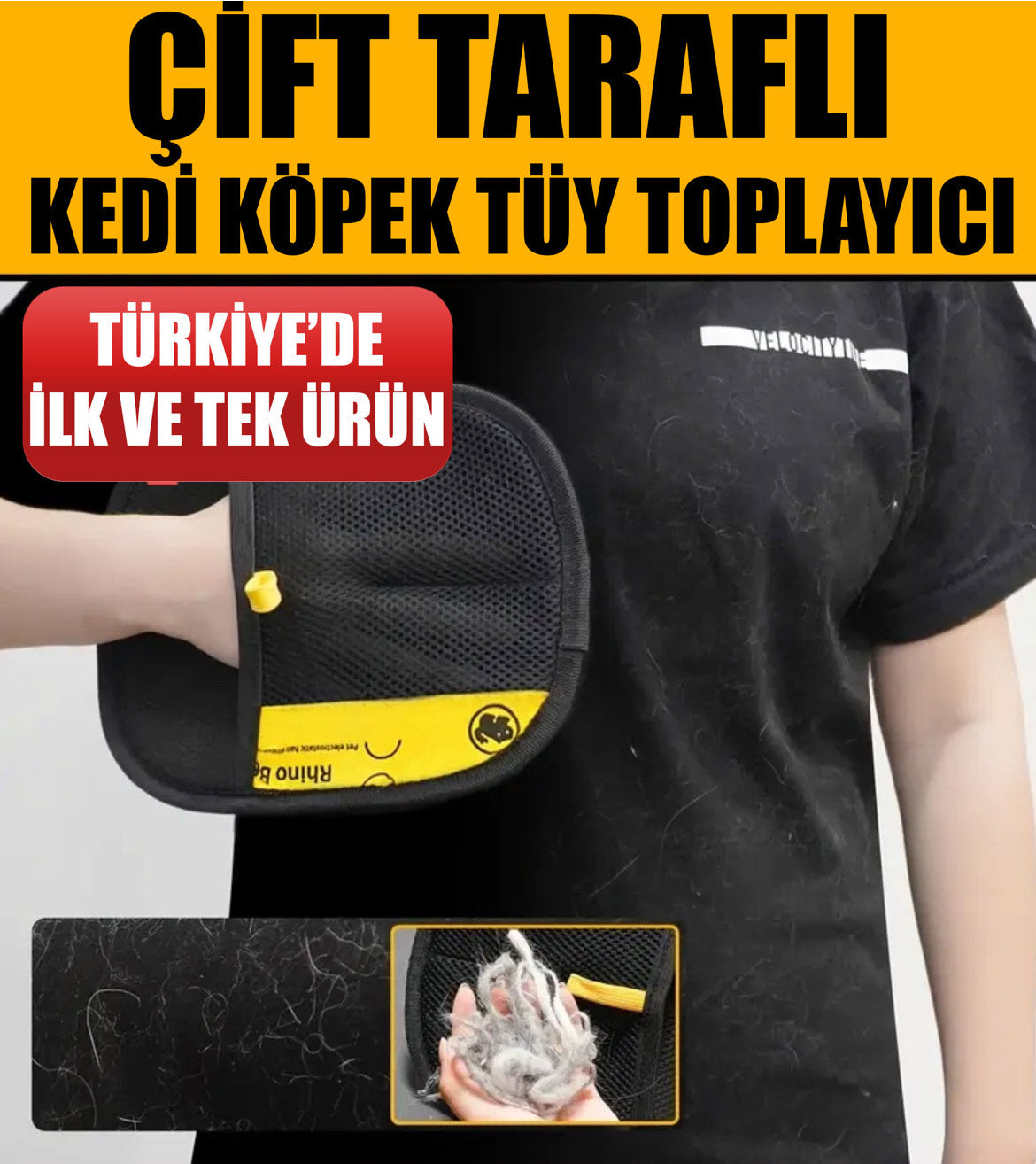 Armoni Tüy Toplama Eldiveni 🧤