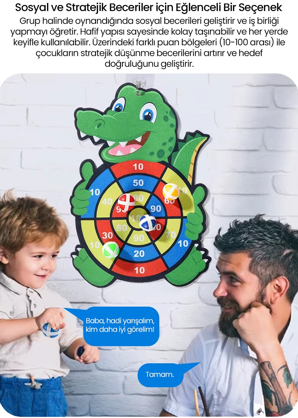 Dart ve Ok Atış Seti