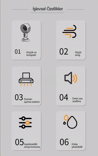 Armoni Masaüstü Davlumbaz